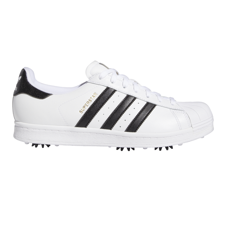 adidas SUPERSTAR Men's Golf Shoe - White/Black | PGA TOUR Superstore