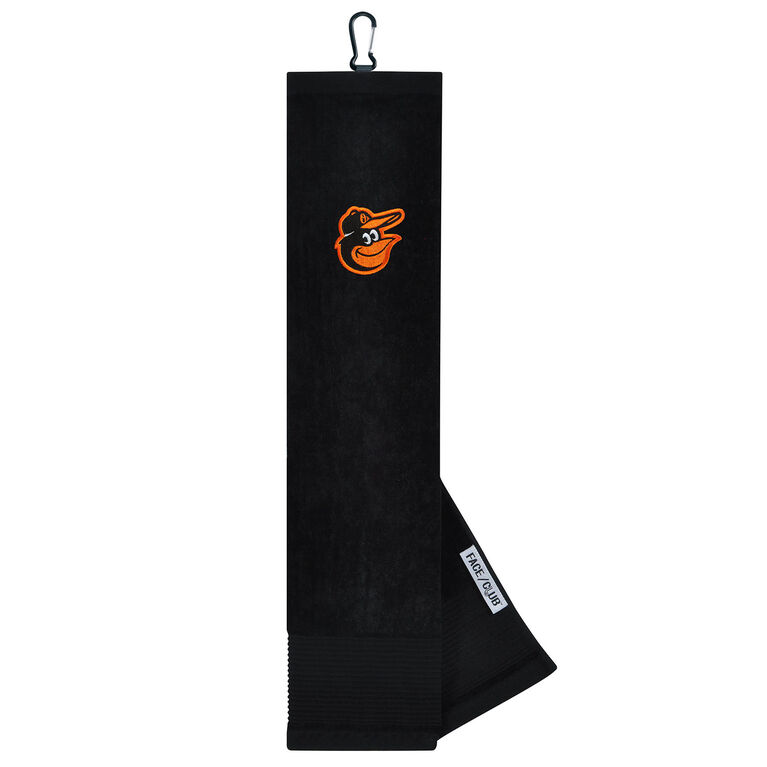 Team Effort Baltimore Orioles Tri-fold Embroidered Towel