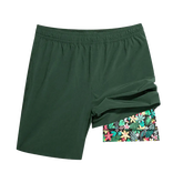 Alternate View 2 of The Greeneries 7&quot; Compression Lined Short