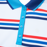 Alternate View 3 of Offset Stripe Short Sleeve Polo Shirt