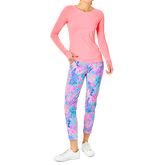 Renay Scallop Sunguard Long Sleeve Top