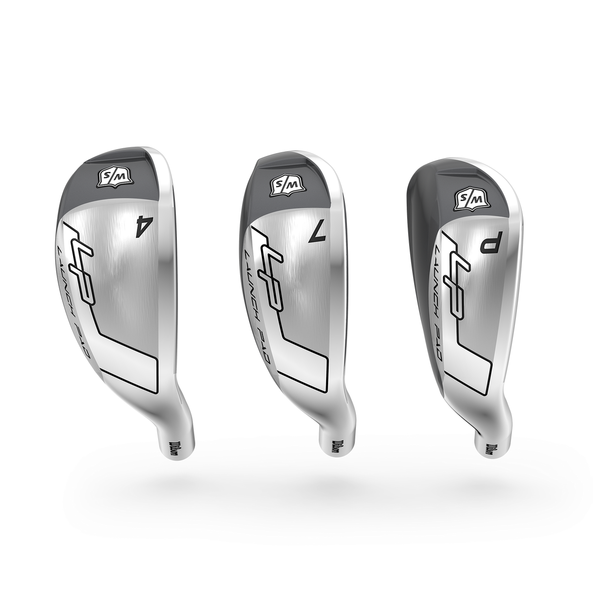 Wilson Launch Pad 4PW Iron Set w/ KBS Tour 80 Steel Shafts PGA TOUR