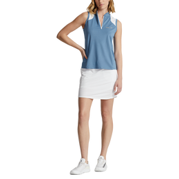 Pique Mesh Sleeveless Shirt
