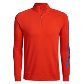 Logo Luxe Staple Min Qtr Zip