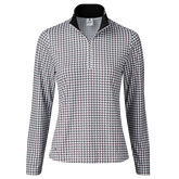 Alternate View 7 of Irregular Check Collection: Fay Houndstooth Quarter Zip Pull Over