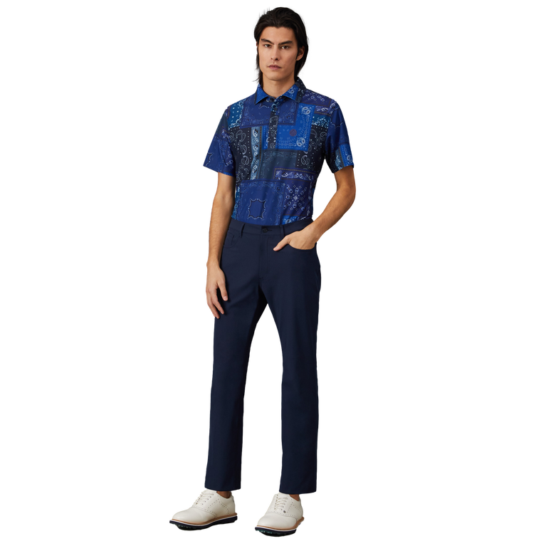 Bandana Tech Piqu&eacute; Slim Fit Polo