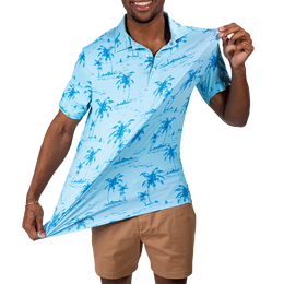 The Stay Palm Performance Polo