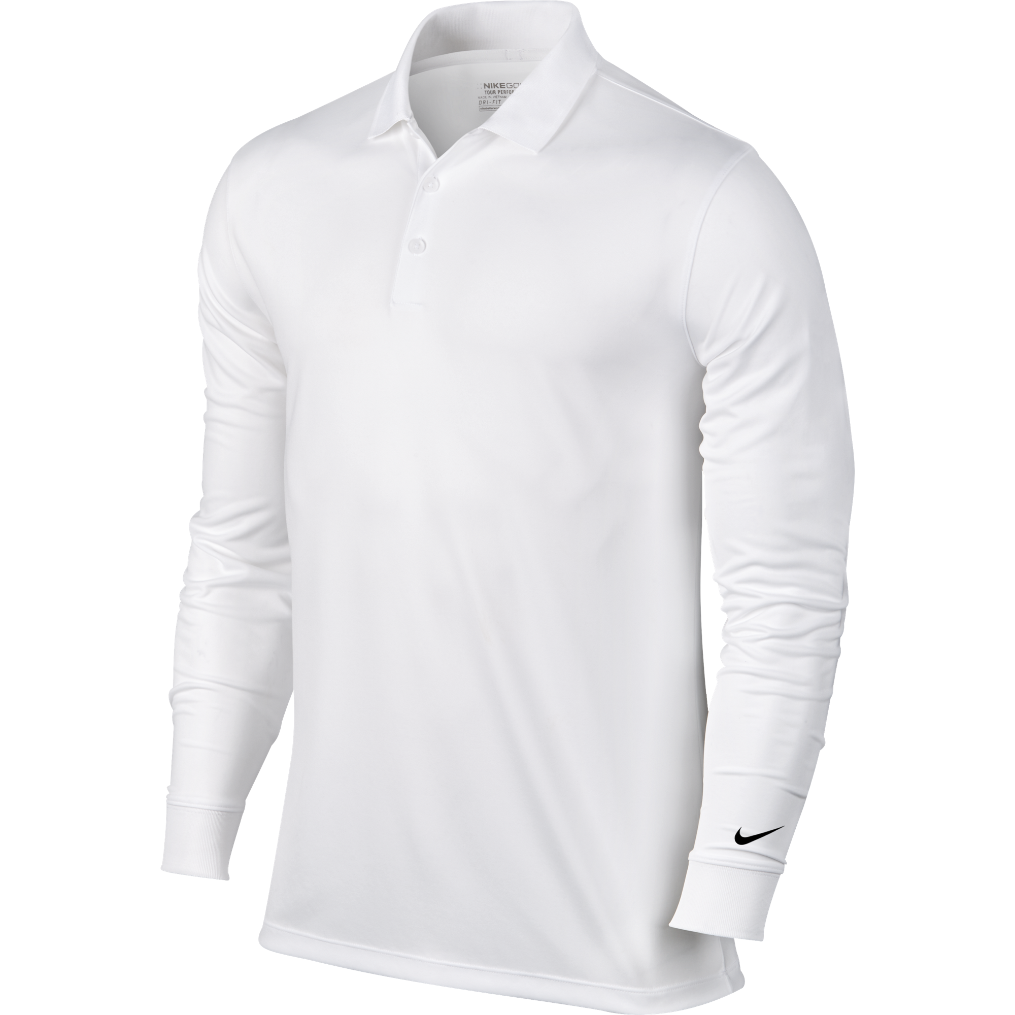 nike men's long sleeve polo