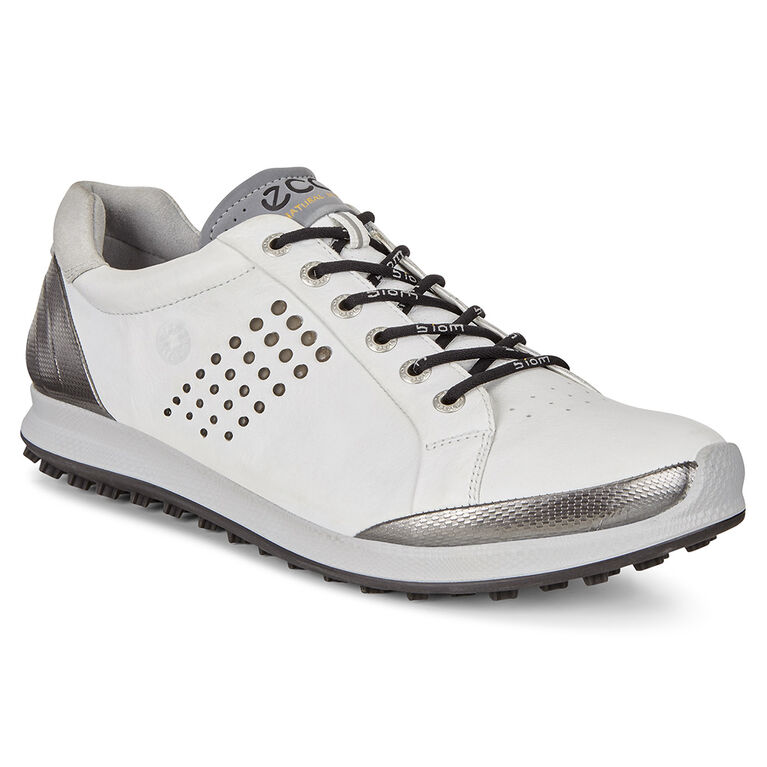 ECCO BIOM Hybrid 2 Men's Golf Shoe White/BlackPGA TOUR Superstore