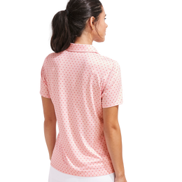 Golf Balls Allover Short Sleeve Polo