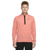 Dri-FIT Victory Men&#39;s Quarter-Zip Heathered Jersey Golf Top