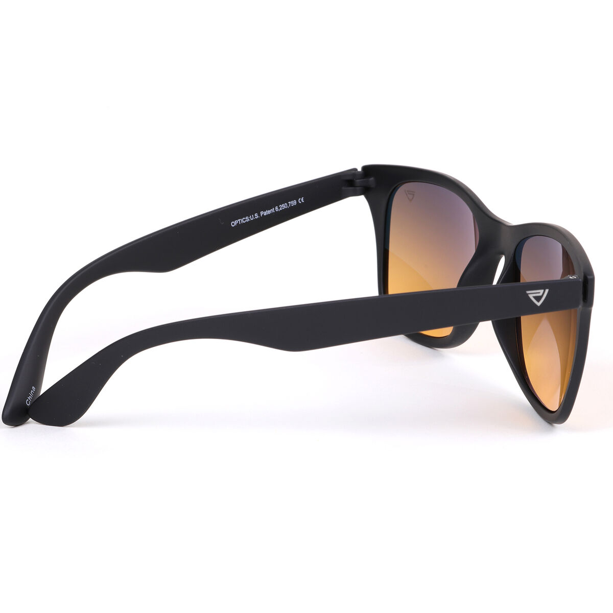 PeakVision DG1 Matte Black Wayfarer Sunglasses PGA TOUR Superstore
