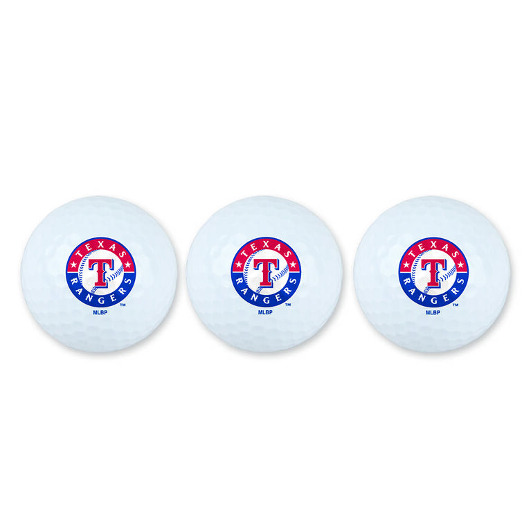 Team Effort Texas Rangers Golf Ball 3 Pack