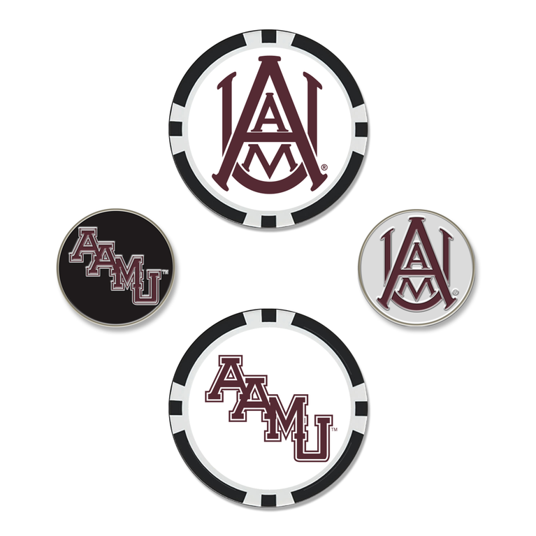 Alabama A&amp;M Bulldogs Ball Marker Set