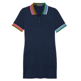 Alternate View 4 of Pleated Tech Short Sleeve Dress