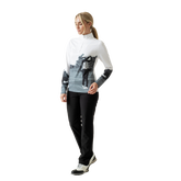 Irregular Check Collection: Mimmie Long Sleeve Golf Quarter Zip