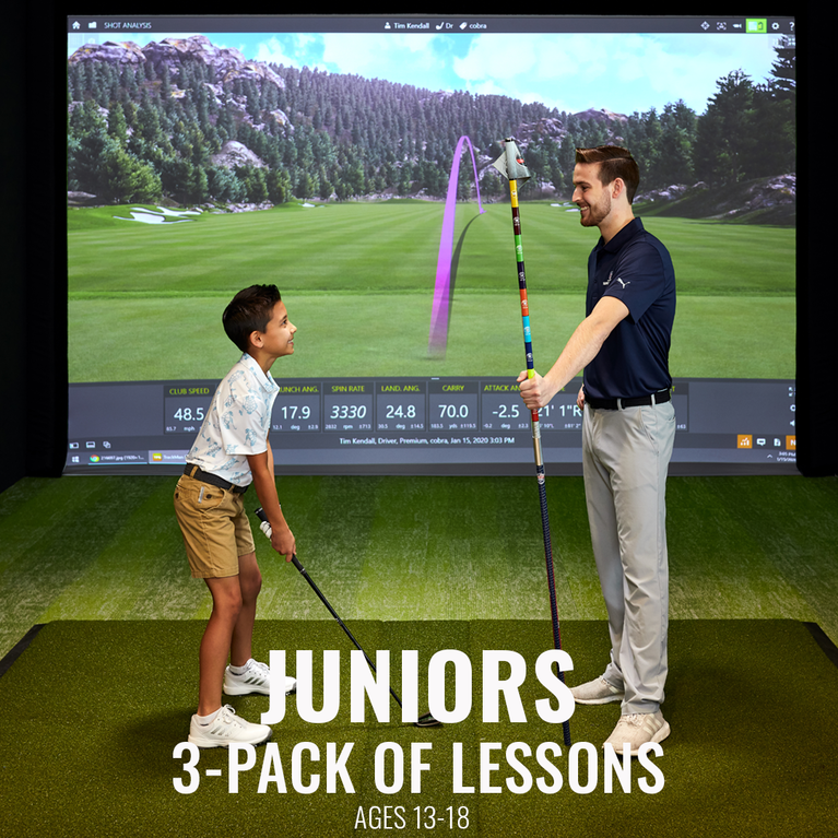 Junior Ages 13-18 years 3-Pack 45 Minute Lessons