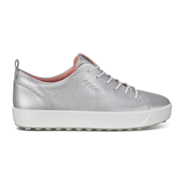 ECCO Soft Low Women #39 s Golf Shoe Silver PGA TOUR Superstore