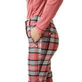 Alternate View 1 of Irregular Check Collection: Jodie Plaid 29&quot; Pant