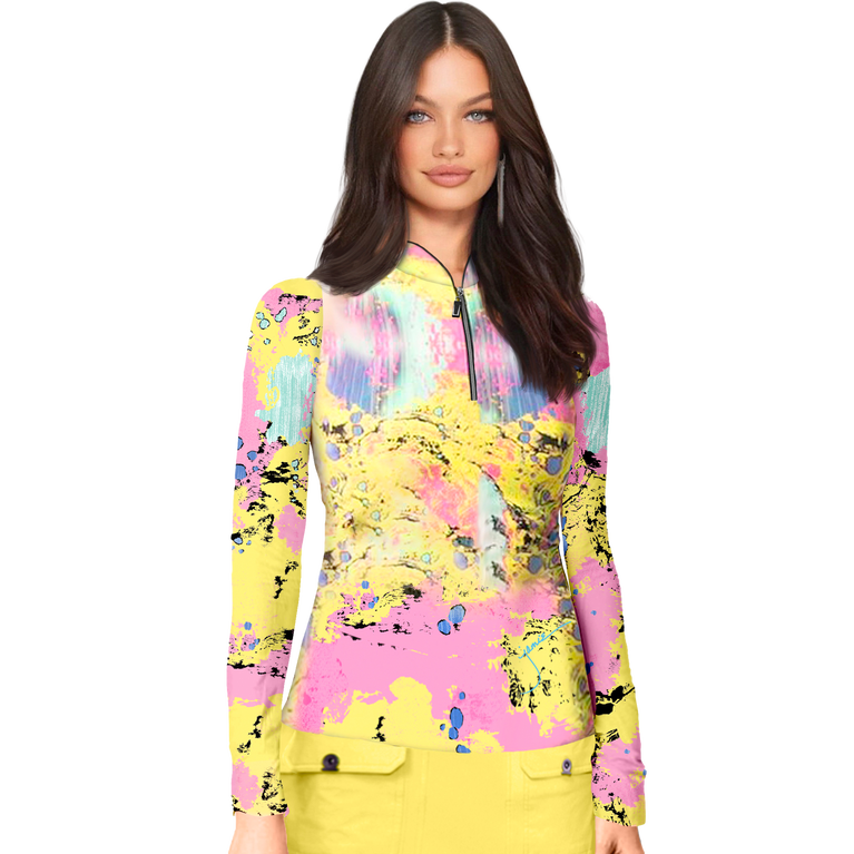 Sunsense Planetarium Quarter Zip Pull Over