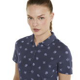Alternate View 2 of Cloudspun Ditsy Floral Print Short Sleeve Polo