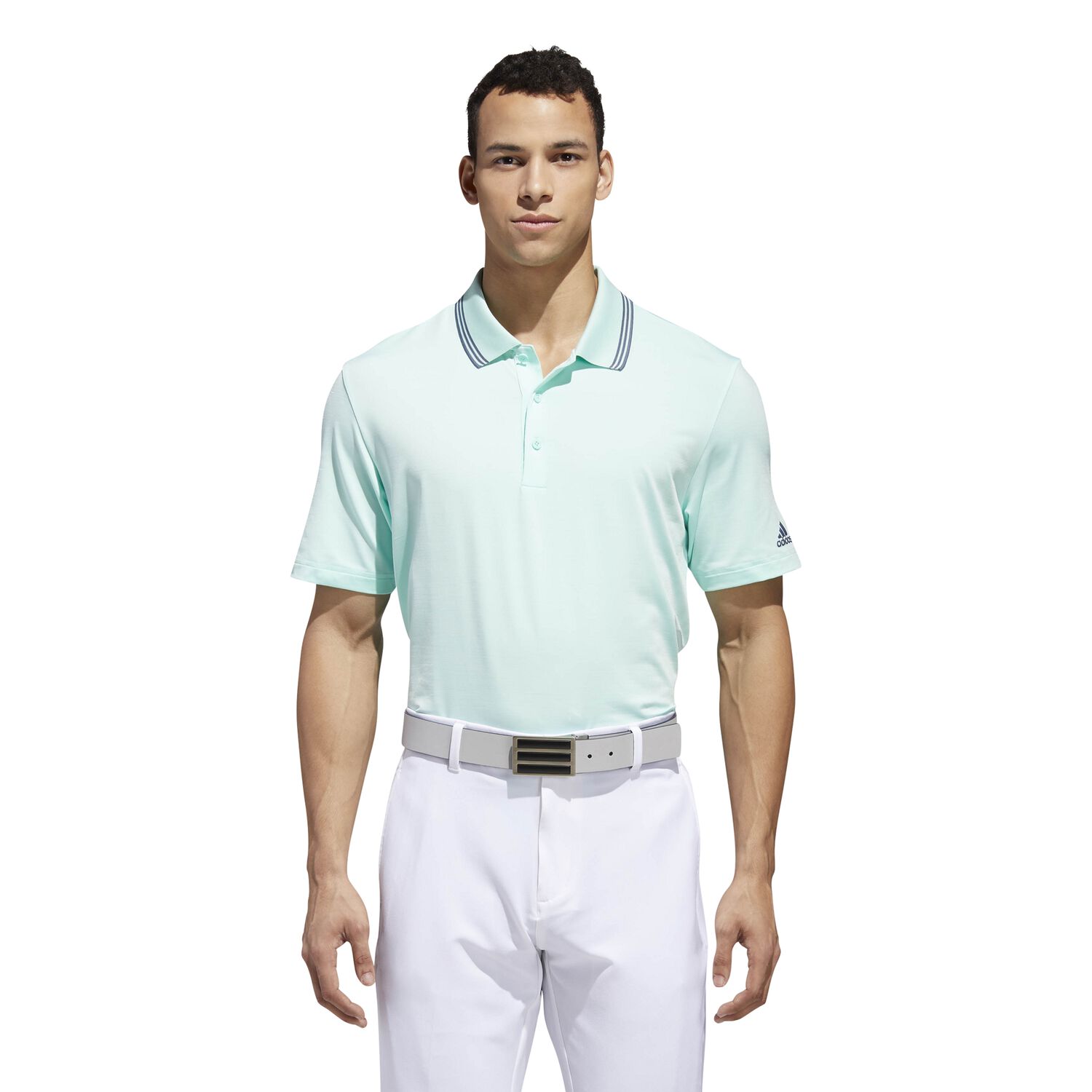 adidas men's ultimate365 heather golf polo