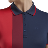 Alternate View 2 of Short Sleeve Colorblock Polo Shirt