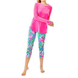 Blythe Pink Topaz Velour Pullover