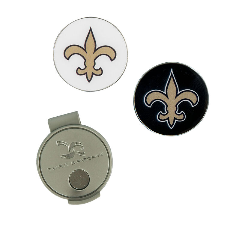 Team Effort New Orleans Saints Hat Clip &amp; Ball Marker