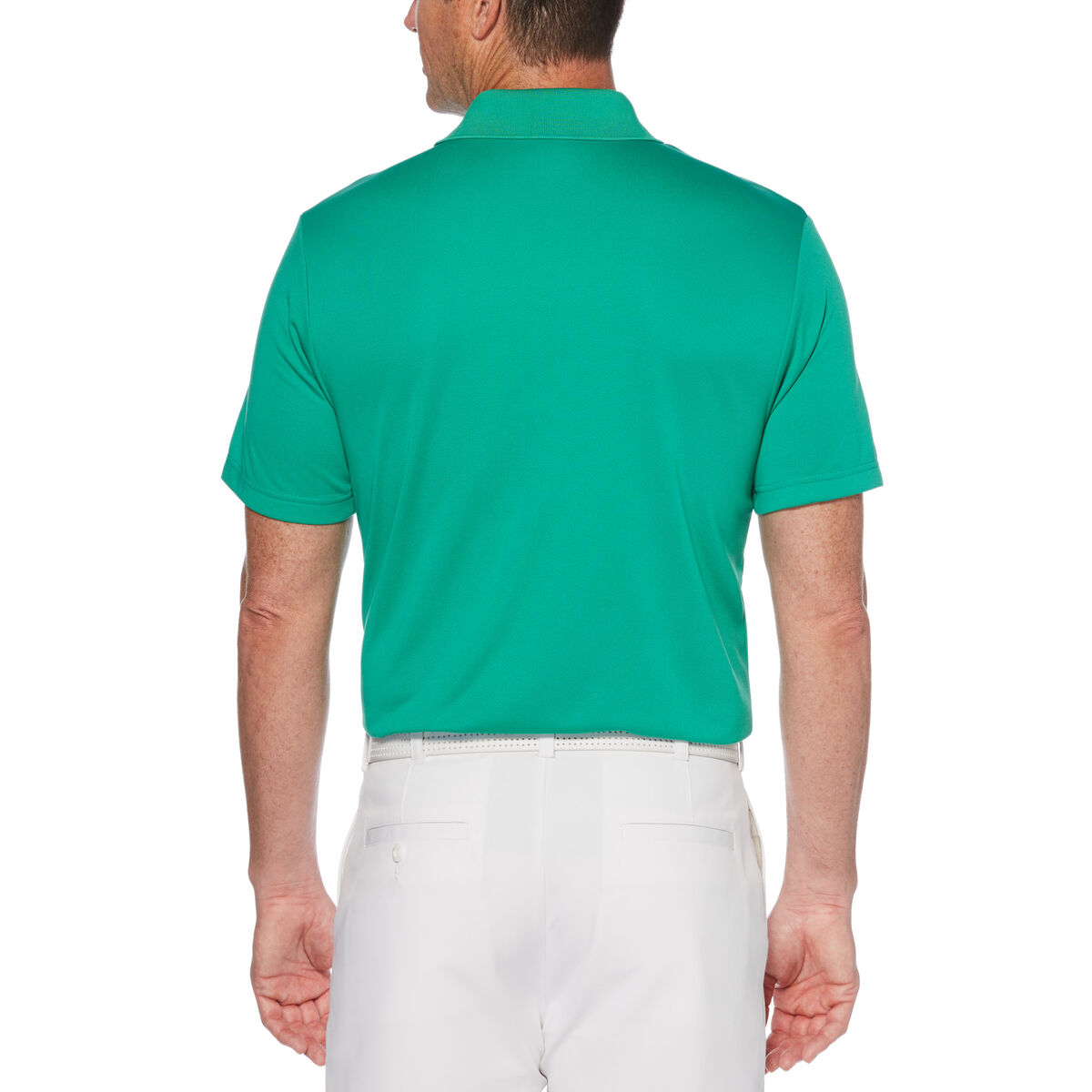 PGA TOUR Airflux Solid Mesh Short Sleeve Golf Polo Shirt PGA TOUR