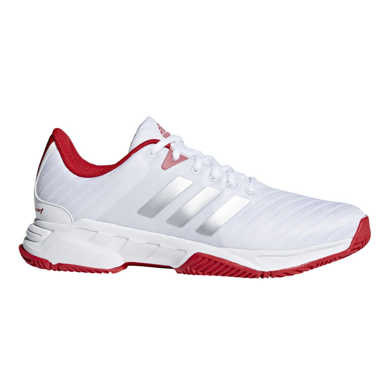 Escribe email escucho música referir adidas Barricade Court 3 Men's Tennis Shoe - White/Red | PGA TOUR Superstore