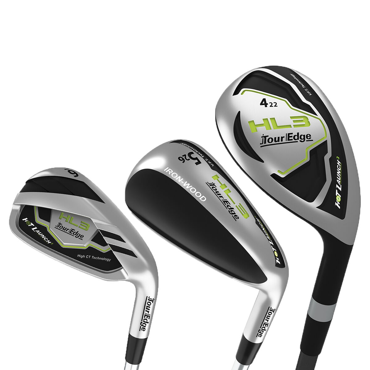 Tour Edge Hot Launch 3 4 5 Hybrid 6 7 Ironwood 8 Pw Combo Set W Images Tour Edge Hot Launch