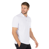 Alternate View 1 of Snowy Days Pocket Short Sleeve Polo Shirt
