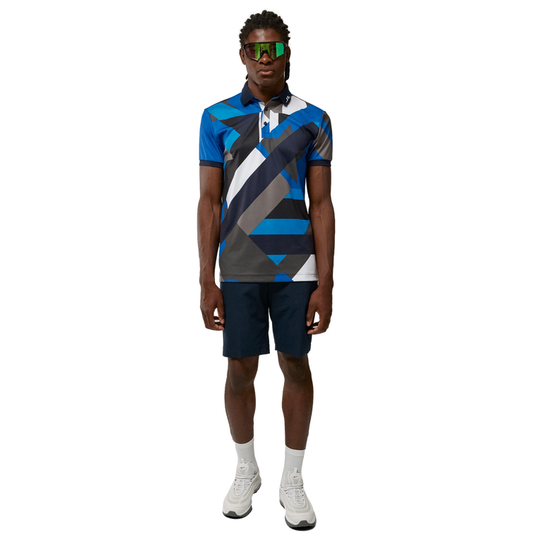 KV Printed Short Sleeve Golf Polo