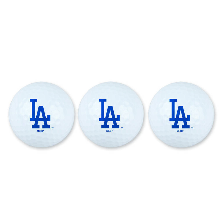 Team Effort Los Angeles Dodgers Golf Ball 3 Pack