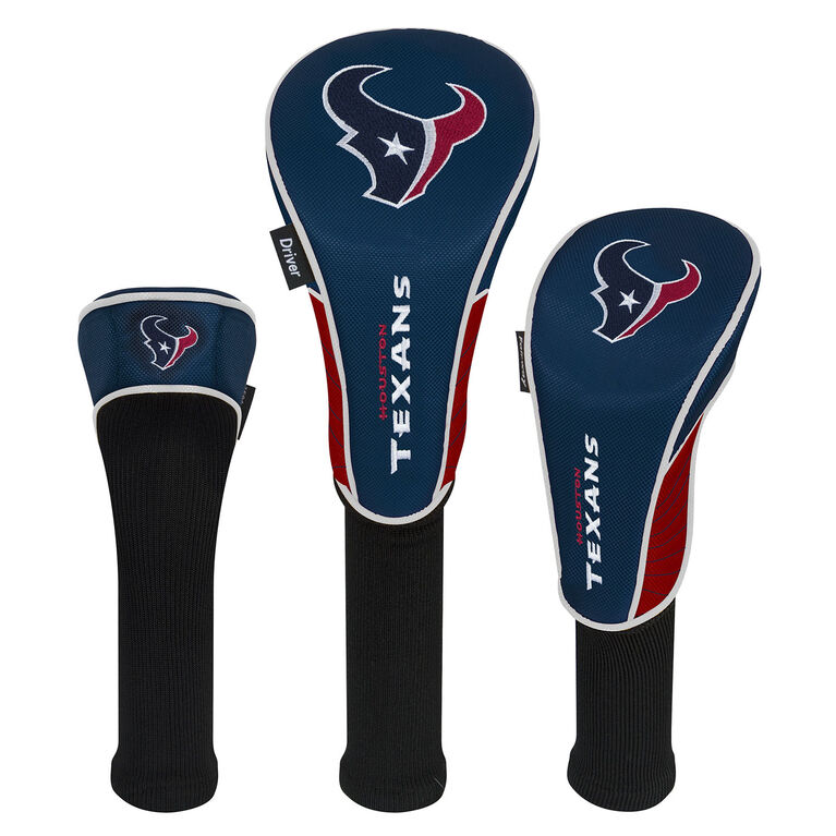 Team Effort Houston Texans Set of 3 Headcovers