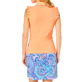 Alternate View 1 of Frida Ruffled Bellini Sleeveless Polo Top