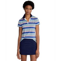 Tailored Fit Striped Jersey Short Sleeve Shirt