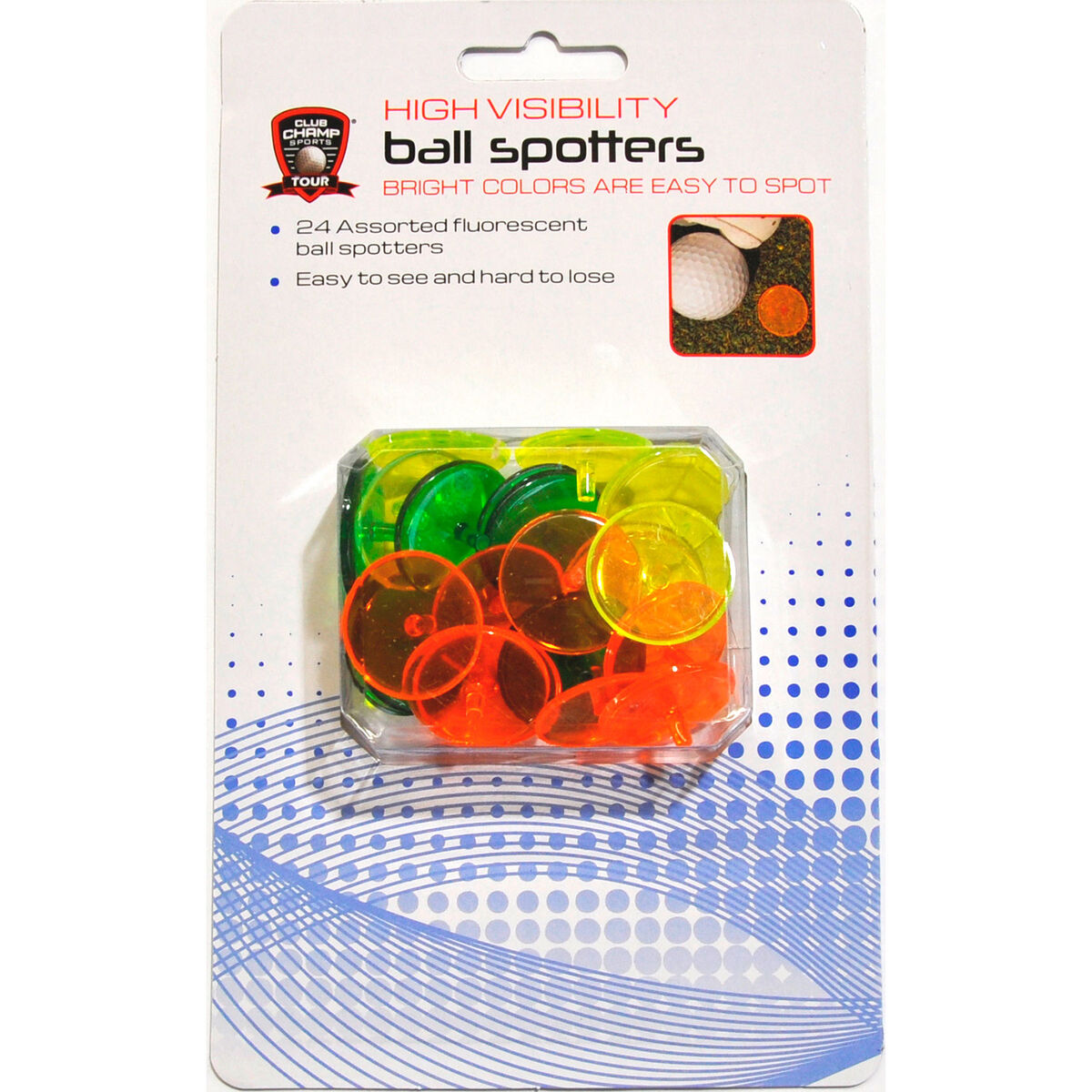 High Visibility Ball Markers 24 Pack PGA TOUR Superstore