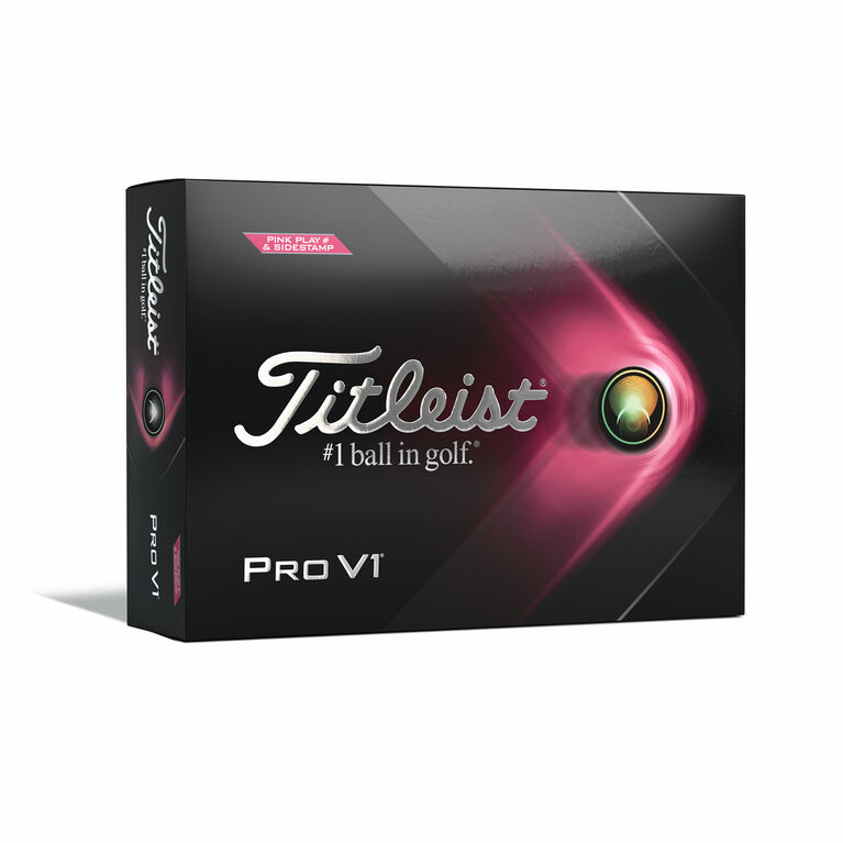 Titleist Pro V1 Pink Play Number Golf Balls PGA TOUR Superstore
