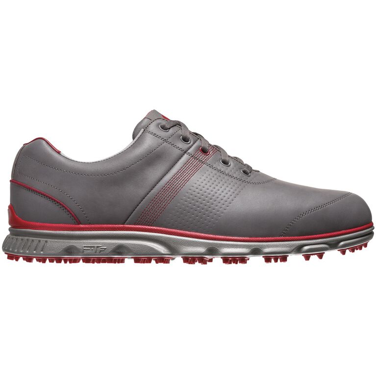 FootJoy DryJoy Tour Casual Men's Golf Shoe Grey/Red PGA TOUR Superstore
