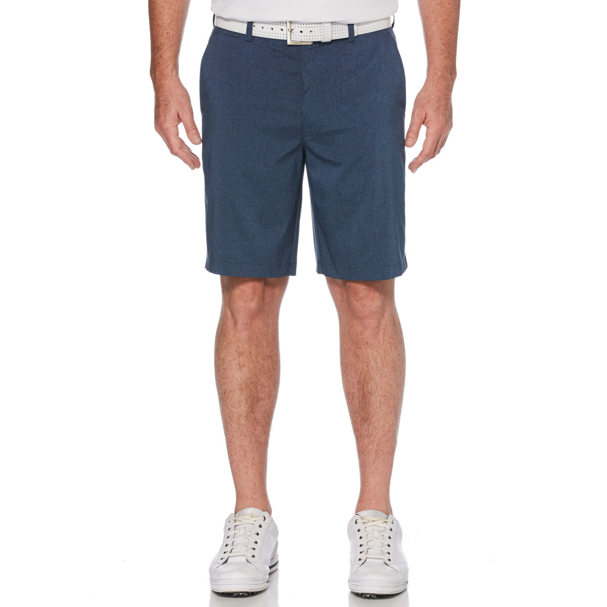 PGA TOUR Flat Front Heather Golf Short with Active Waistband PGA TOUR