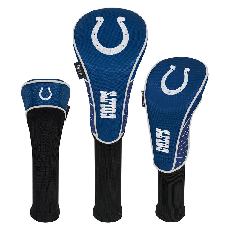 Team Effort Indianapolis Colts Set of 3 Headcovers