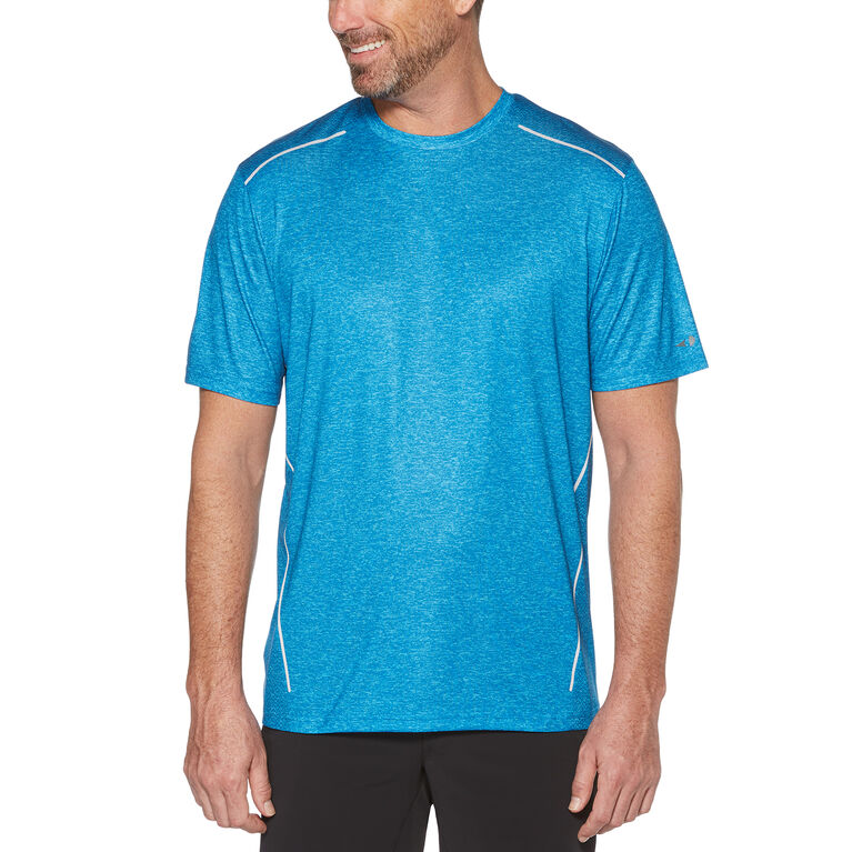 Grand Slam Men's Short Sleeve Printed Body Map Crew Neck T-Shirt | PGA ...