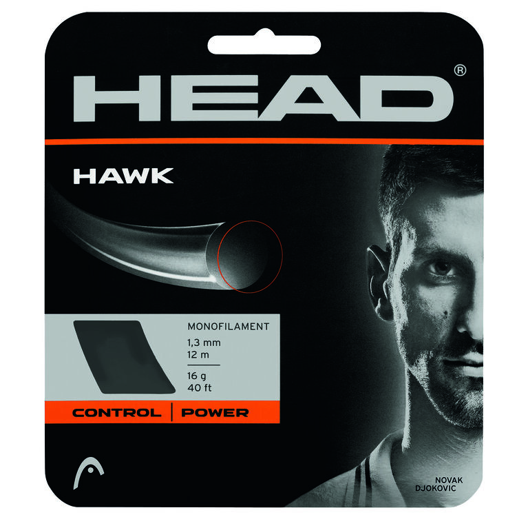 Head HAWK 16 Gauge String - Grey