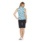 Alternate View 1 of Radiance Cove Collection: Fannie Floral Sleeveless Top
