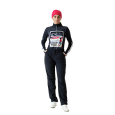 Sportif Dot Collection: Britt Long Sleeve Quarter Zip Pull Over