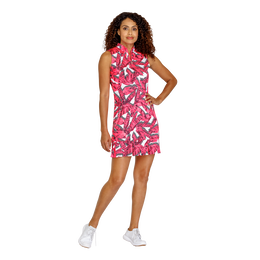 Pink Rendezvous Collection: Larkin Floral Print Sleeveless Dress