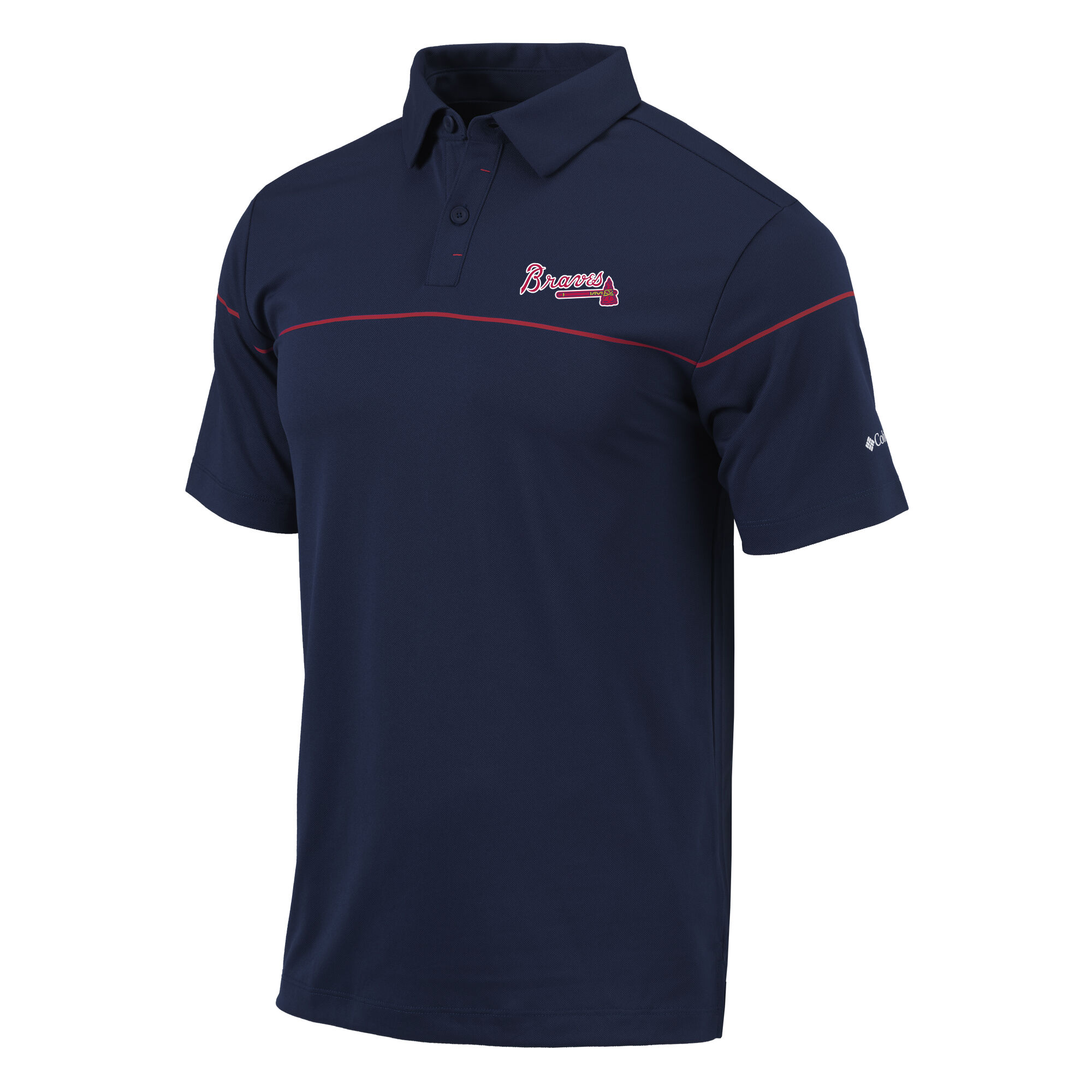 atlanta braves golf shirt