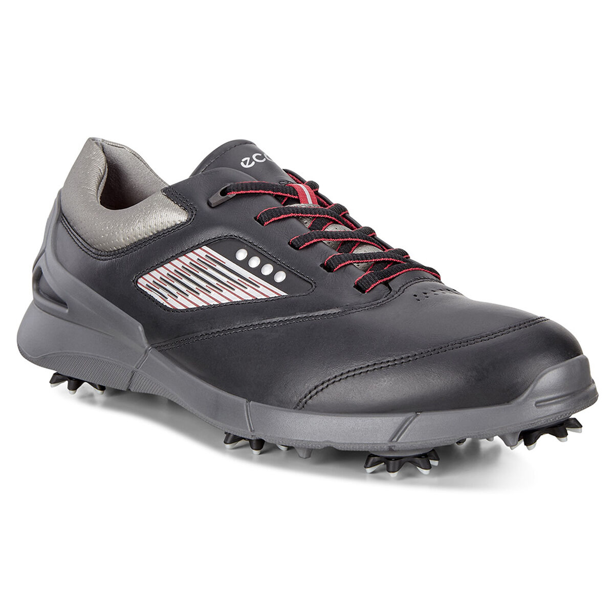 ECCO Base One Men's Golf Shoe Black/Silver PGA TOUR Superstore